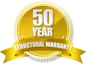 50 year structural warranty seal