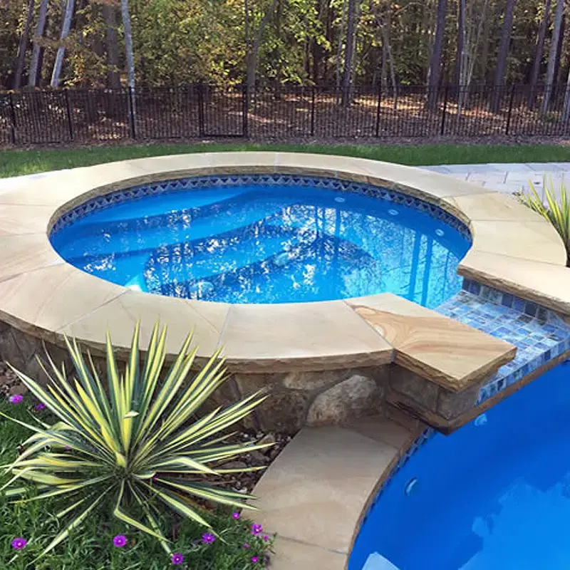 Spa, 8 foot round